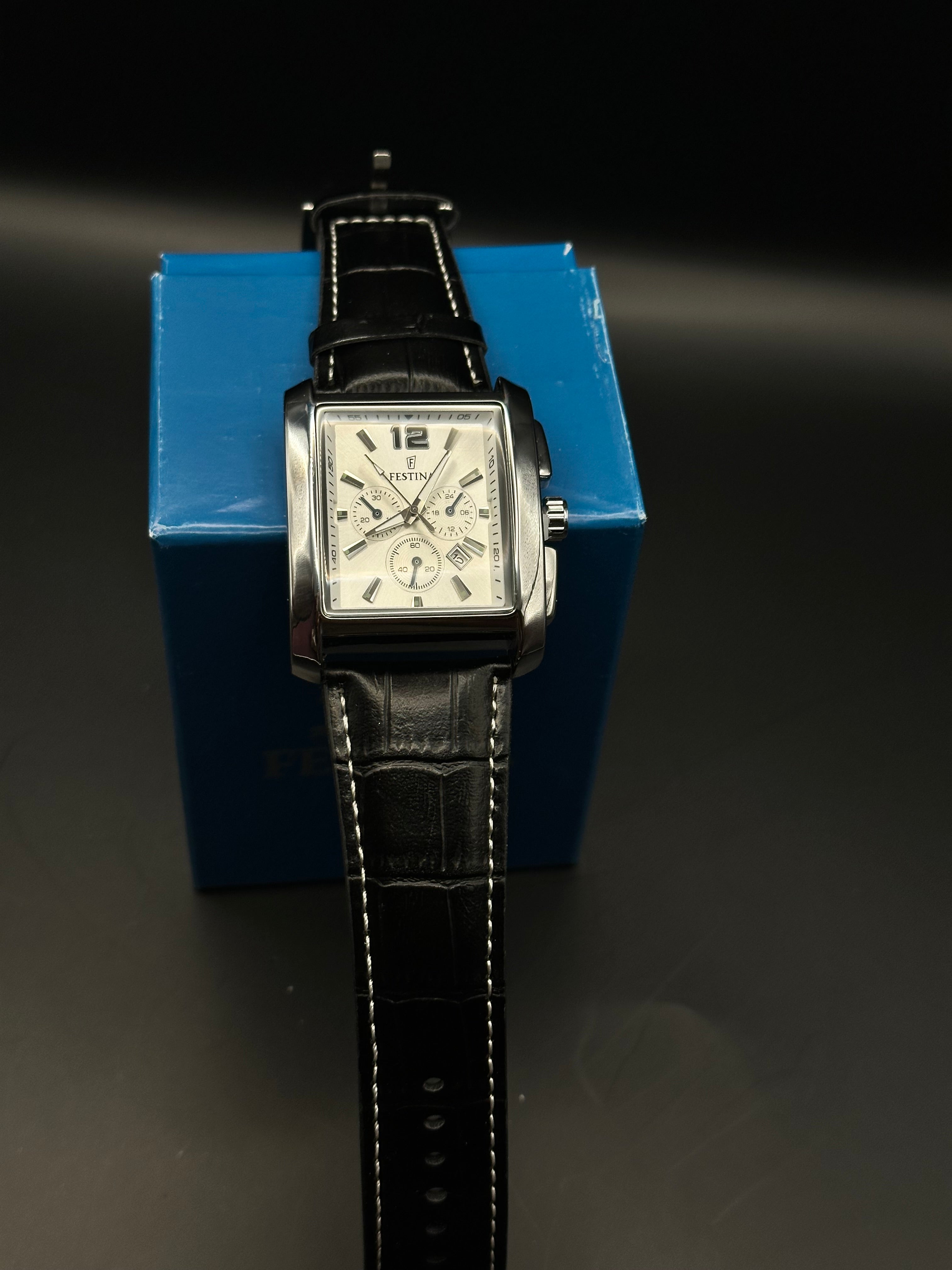 FESTINA RECTO-CHRONO SILVER