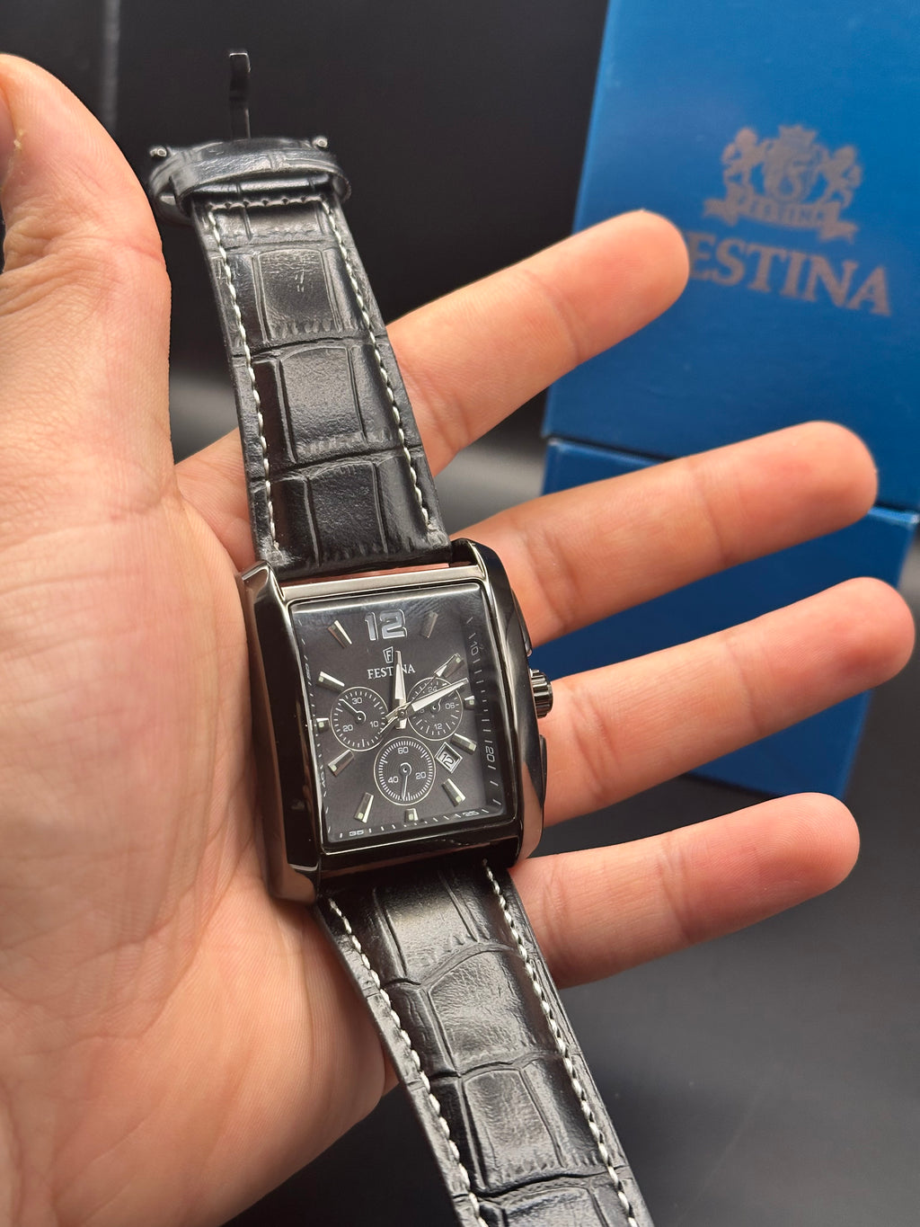 FESTINA RECTO-CHRONO SILVER