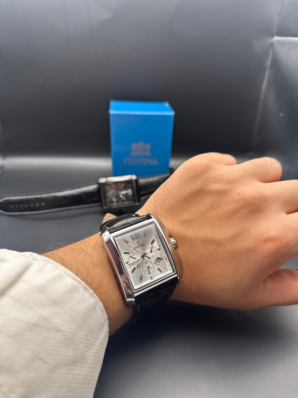 FESTINA RECTO-CHRONO SILVER