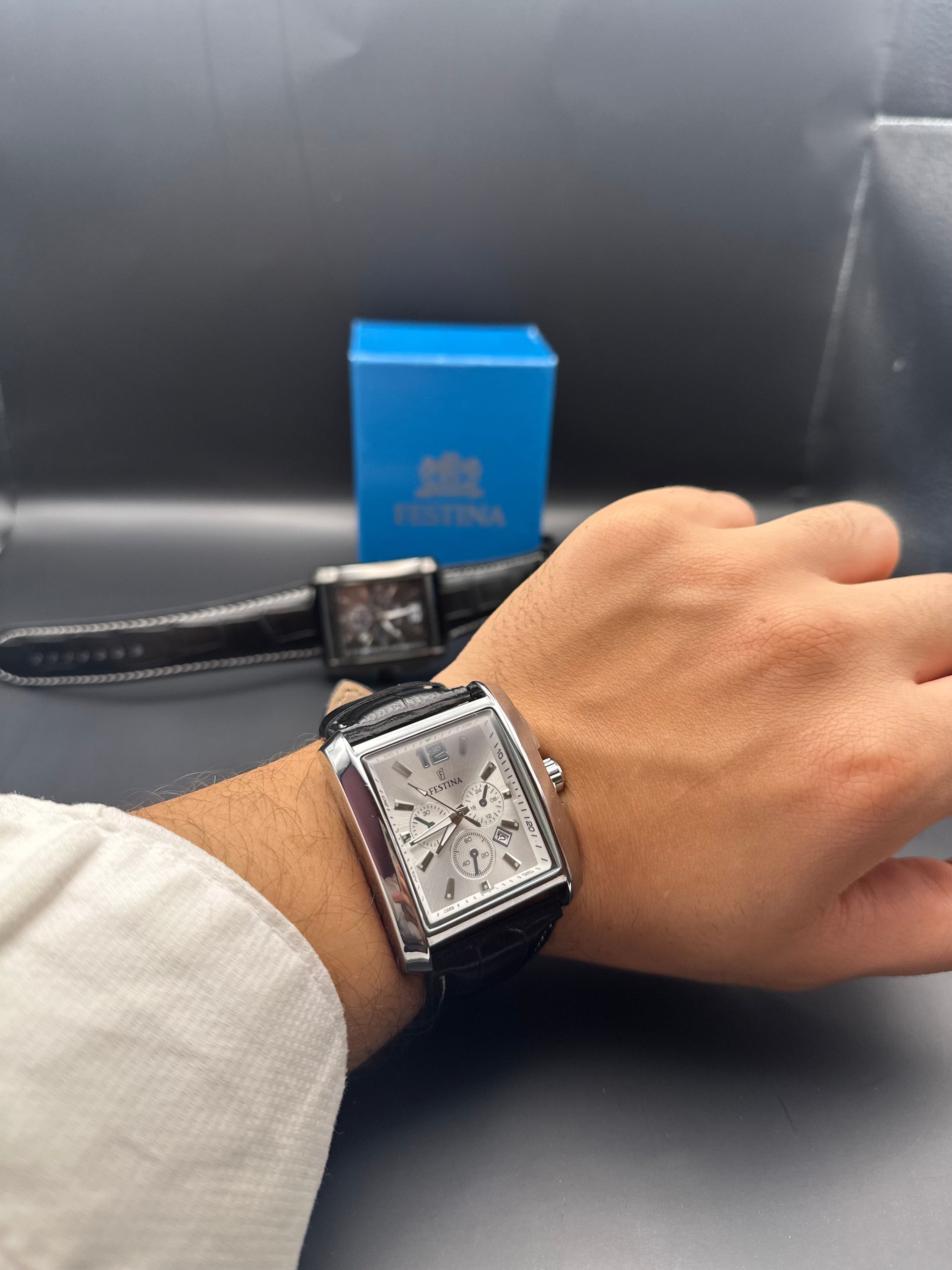 FESTINA RECTO-CHRONO SILVER